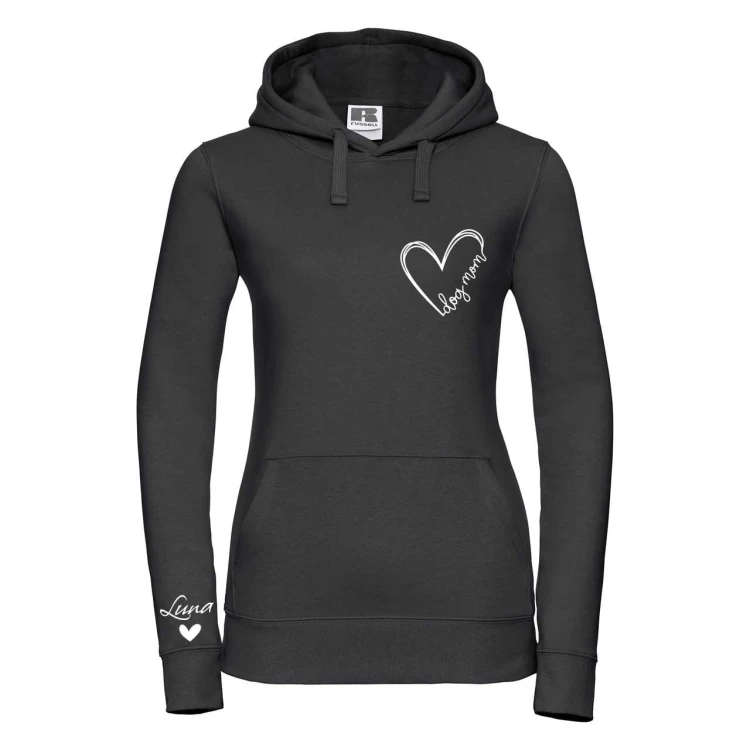 bluza czarna dog mom serce + imię.jpg