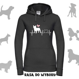 Bluza damska czarna ekg - rasa do wyboru