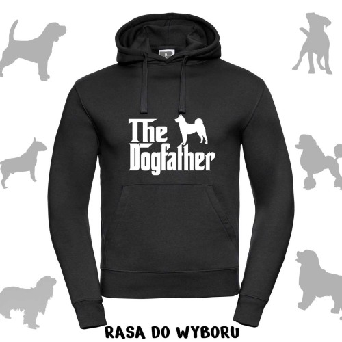 bluza męska czarna DOG FATHER rasa do wyboru.jpg