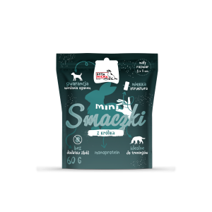 Mini smaczki dla psa z królikiem 60g
