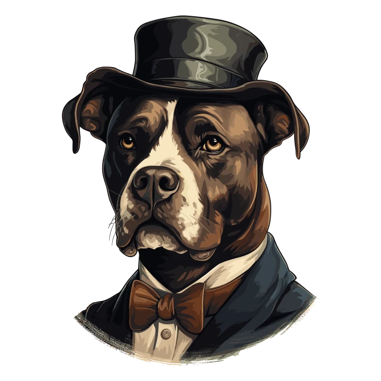 Pies garnitur i muszka Staffordshire_Bull_Terrier