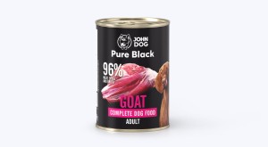 Karma mokra Pure Black Kozina