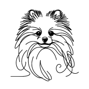 Grafika LINE szpic