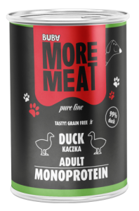 BUBAlicious More Meat mono Pure 400g kaczka