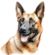 Grafika Belgian Malinois