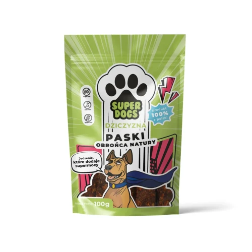Paski SUPERDOGS Obrońca Natury. Dziczyzna.webp
