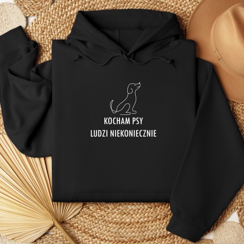 bluza kocham psy ludzi niekoniecznie....jpg