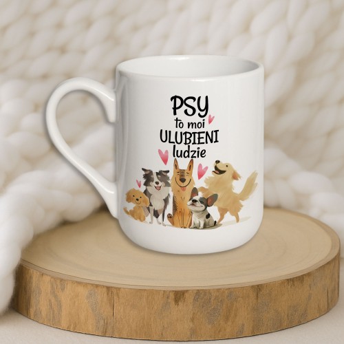 Kubek „Psy to moi ulubieni ludzie”
