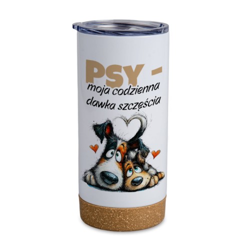kubek termiczny - psy moja codzenna dawka....jpg