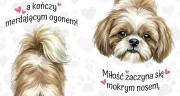 Kubek 450 ml z rasą psa do wyboru – shih tzu