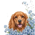 niezapominajki pieski - cocker spaniel.png