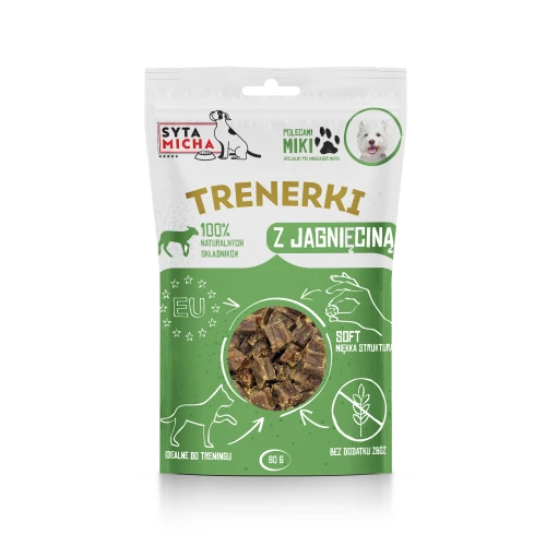 Treningówki z jagnięciną dla psa